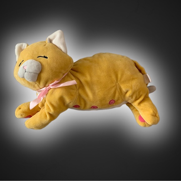 Super Soft Med. Sized Sleeping Stuffed Animal / Cat Toy - Picture 1 of 6